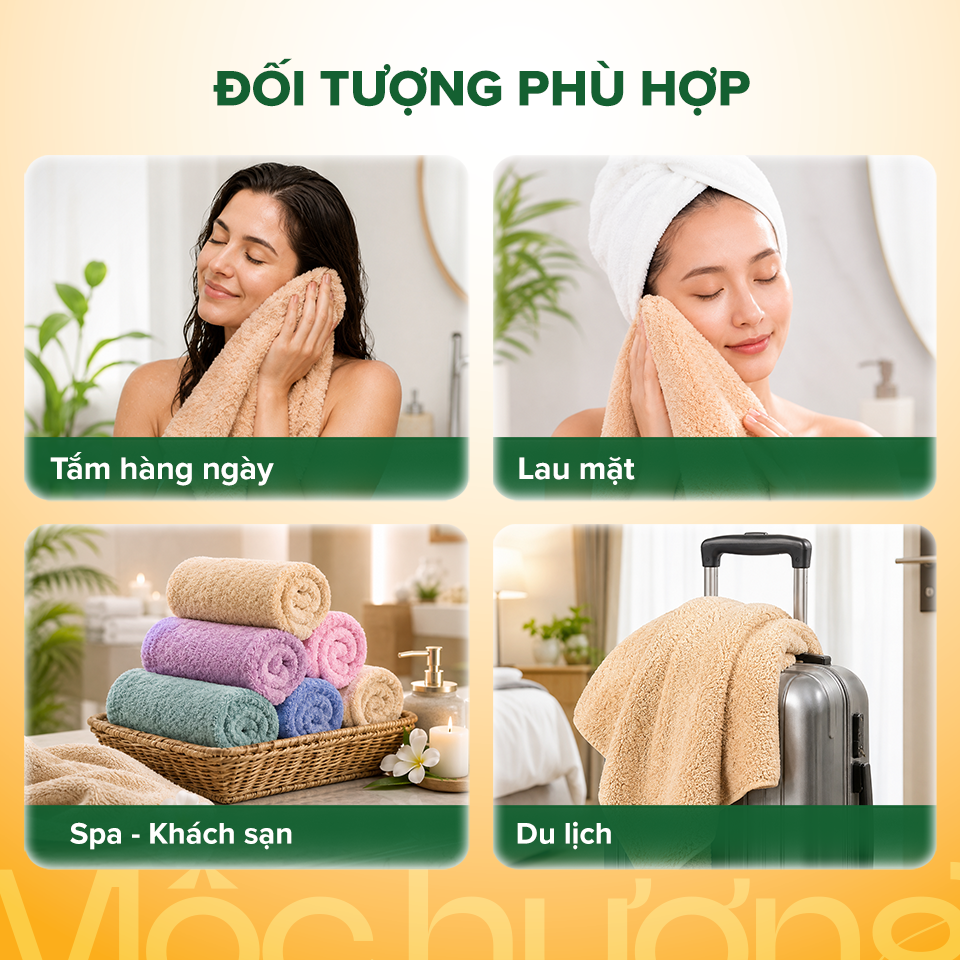 Khăn tắm siêu mềm - hình 4