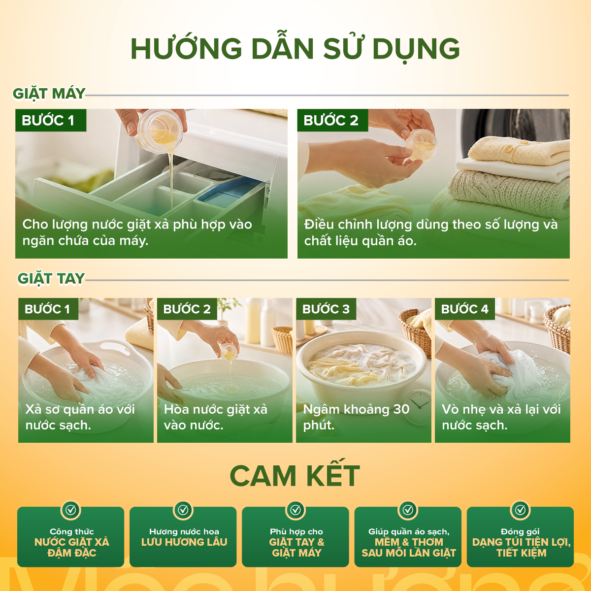 Nước giặt xả TA MAX 3,2 lít - hình 5
